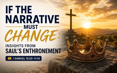 If The Narrative Must Change