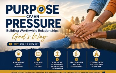 Purpose Over Pressure: Building Worthwhile Relationships God’s Way